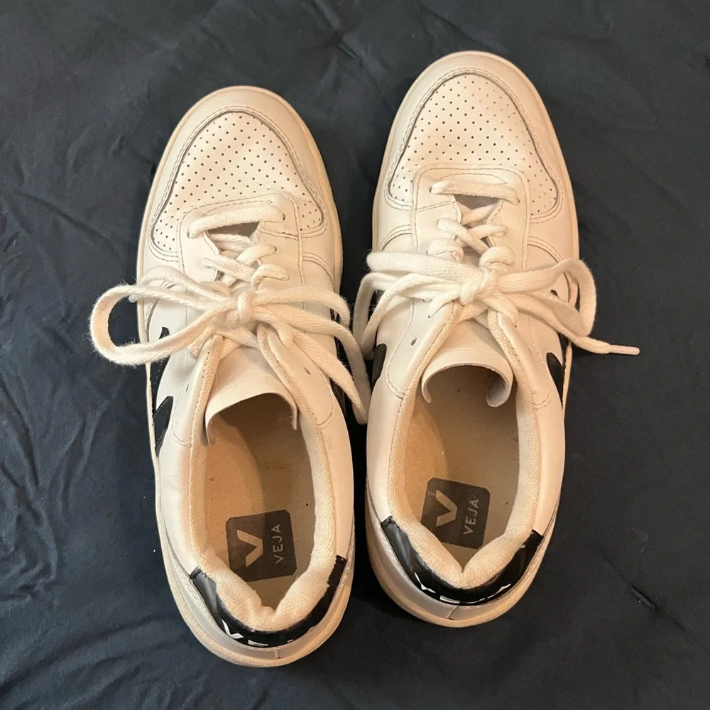 Veja sneakers extra white black v10 - Picture 7 of 12